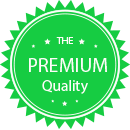 badge premium quality